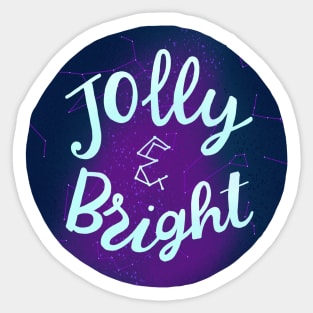 Jolly and Bright Sticker